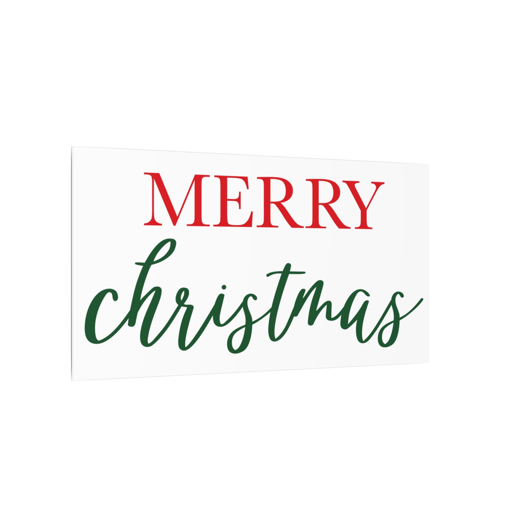 Canvas Wall Art: Holiday - Merry Christmas