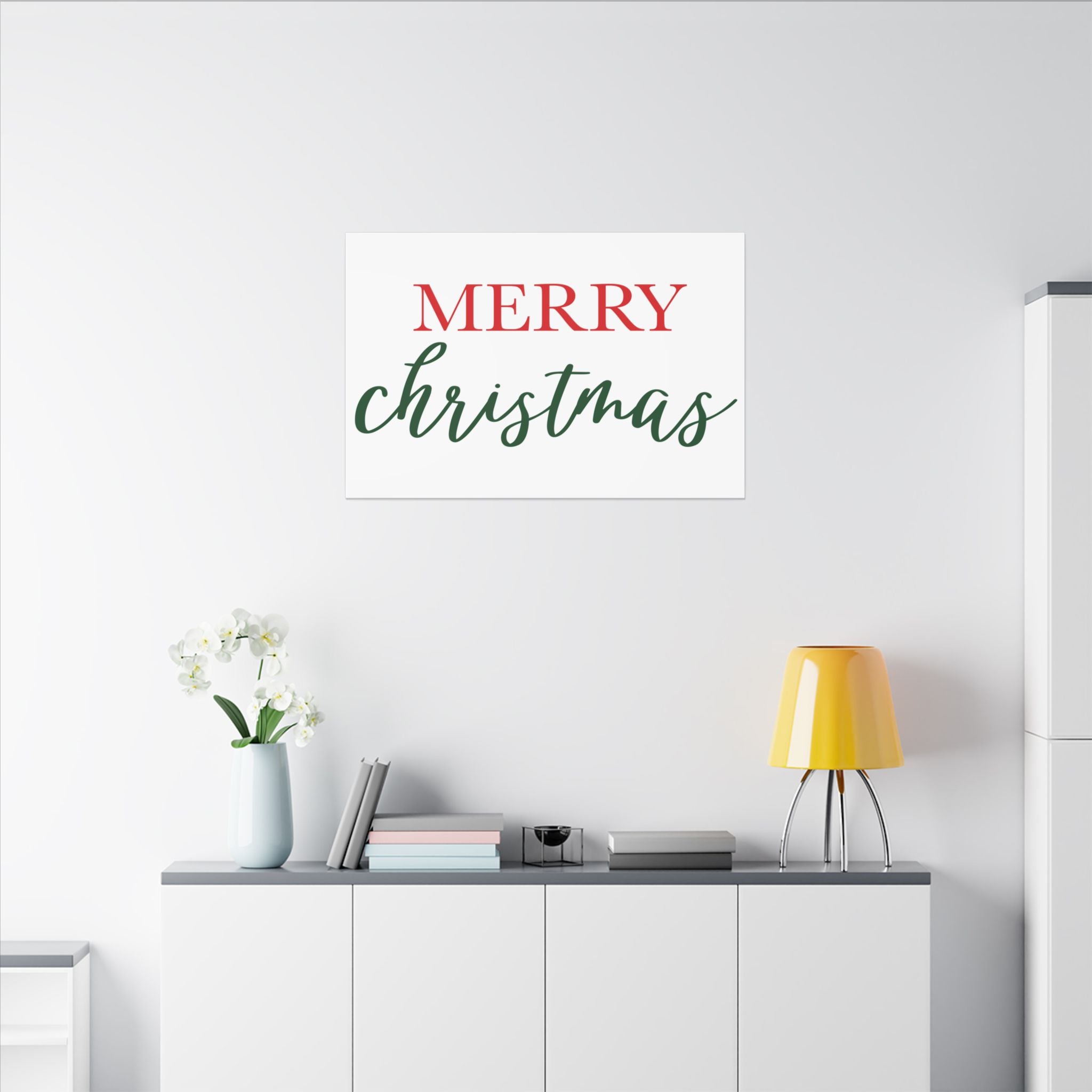 Canvas Wall Art: Holiday - Merry Christmas