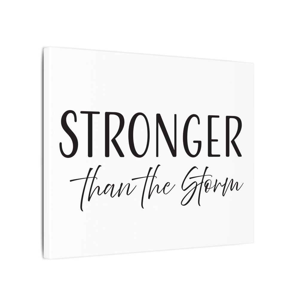 Canvas Wall Art:  Inspirational - Stronger Than the Storm
