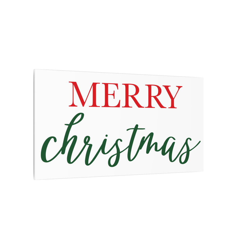 Canvas Wall Art: Holiday - Merry Christmas