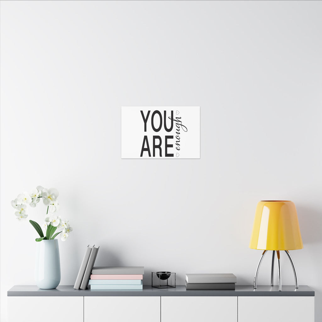 Canvas Wall Art:  Inspirational - You Are Enough