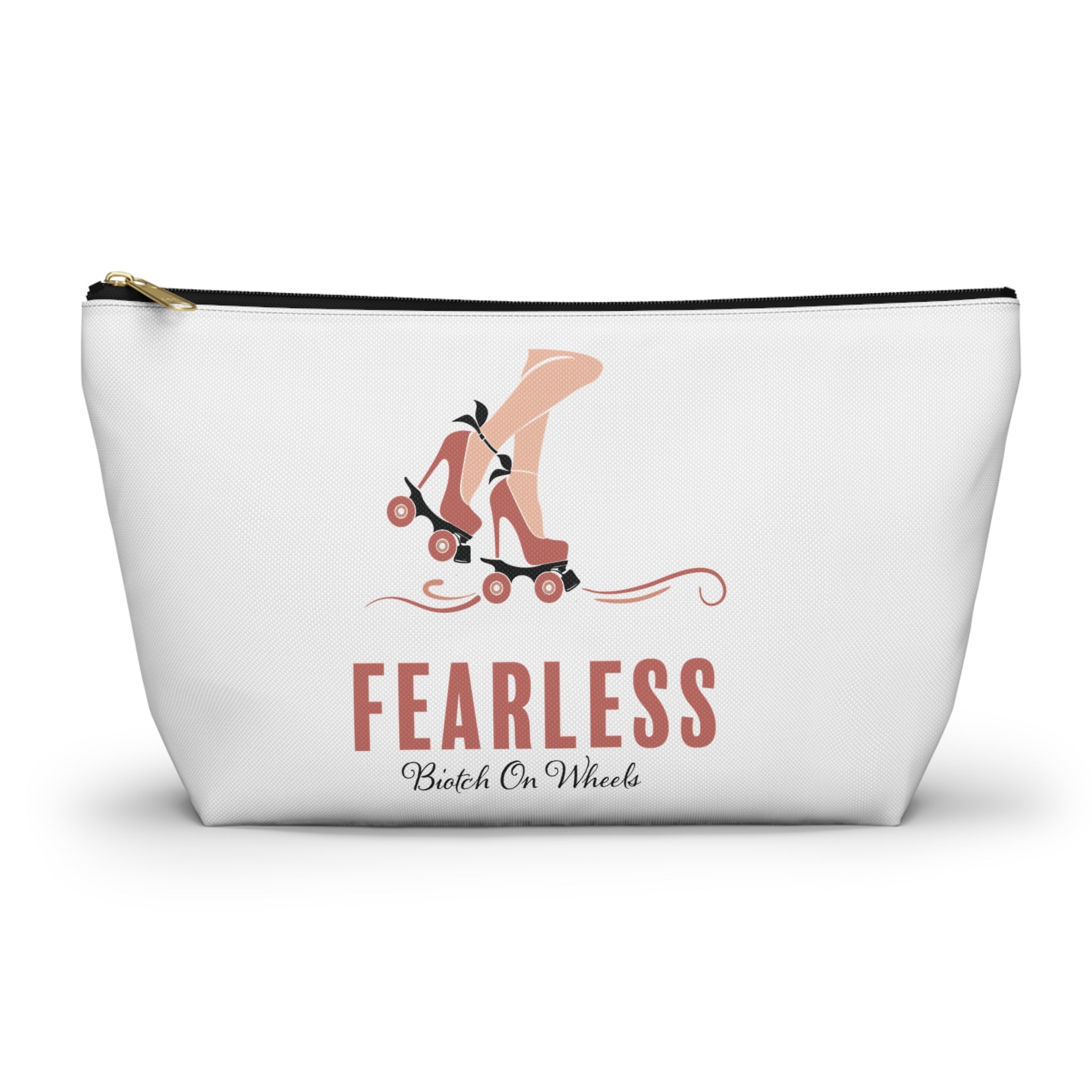 Make Up Bag: Fearless Biotch on Wheels (Color)
