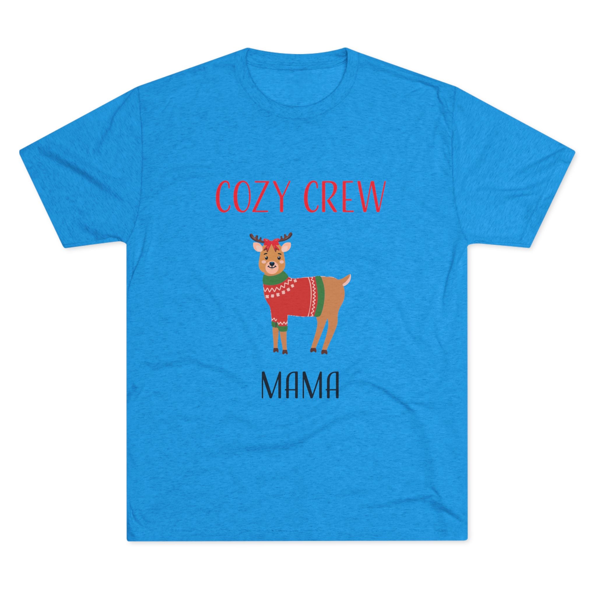 Teeshirt: Cozy Crew Reindeer Mama (Adult)