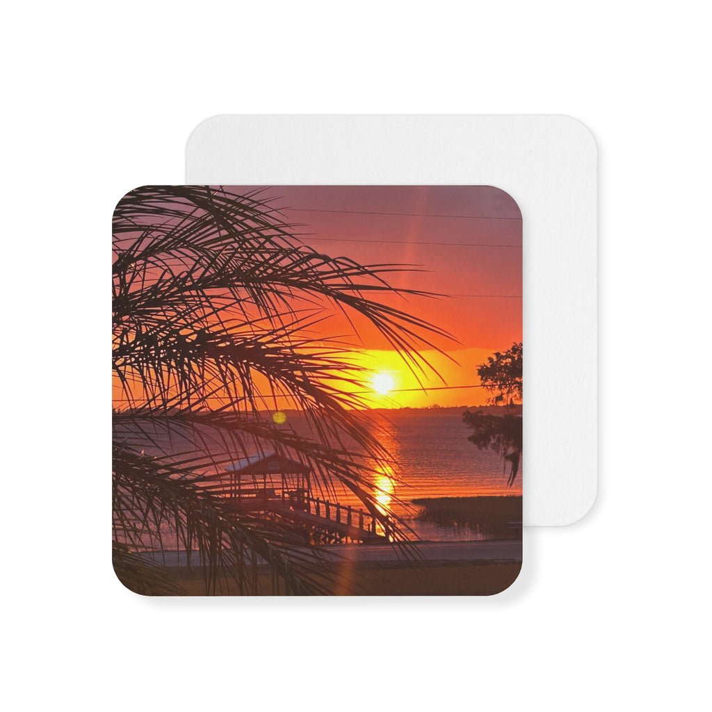Coasters: Sunset Over Lake Minnehaha - (50, 100 pcs)