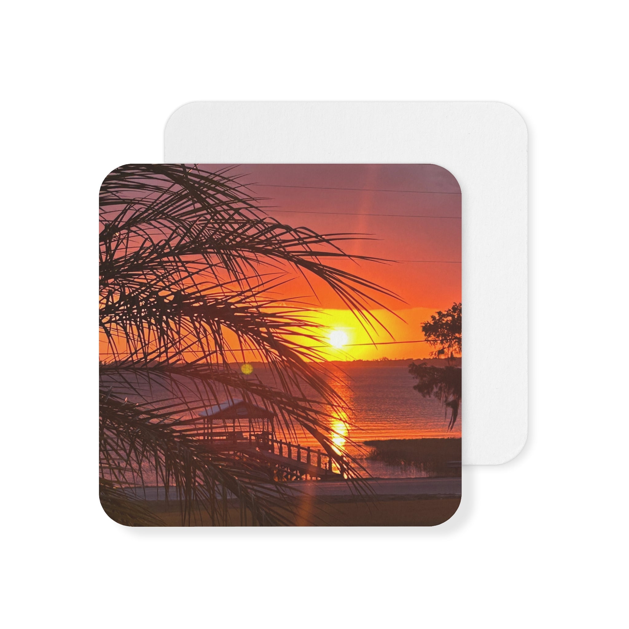 Coasters: Sunset Over Lake Minnehaha - (50, 100 pcs)