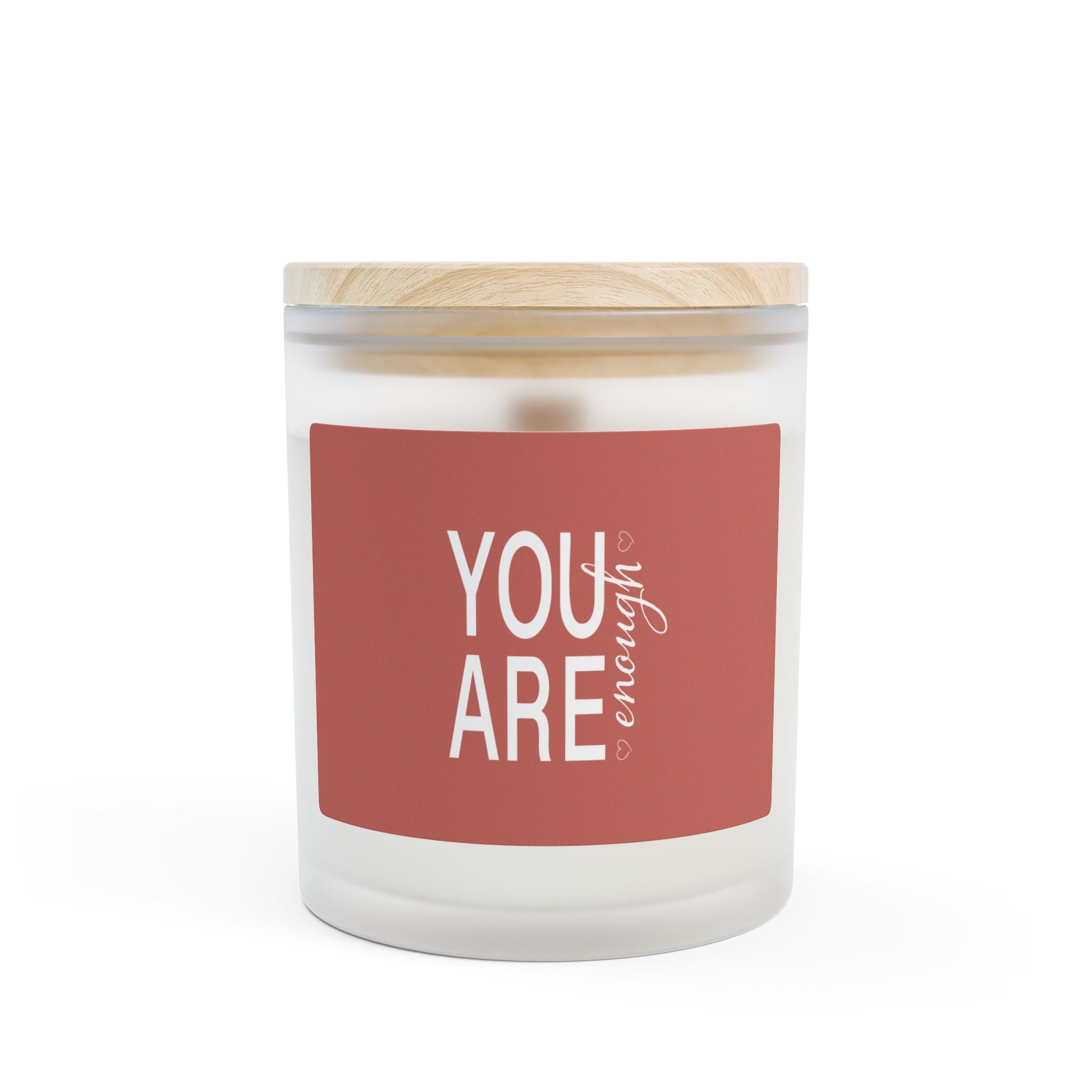 Affirmation Soy Candle:  You Are Enough (11oz)