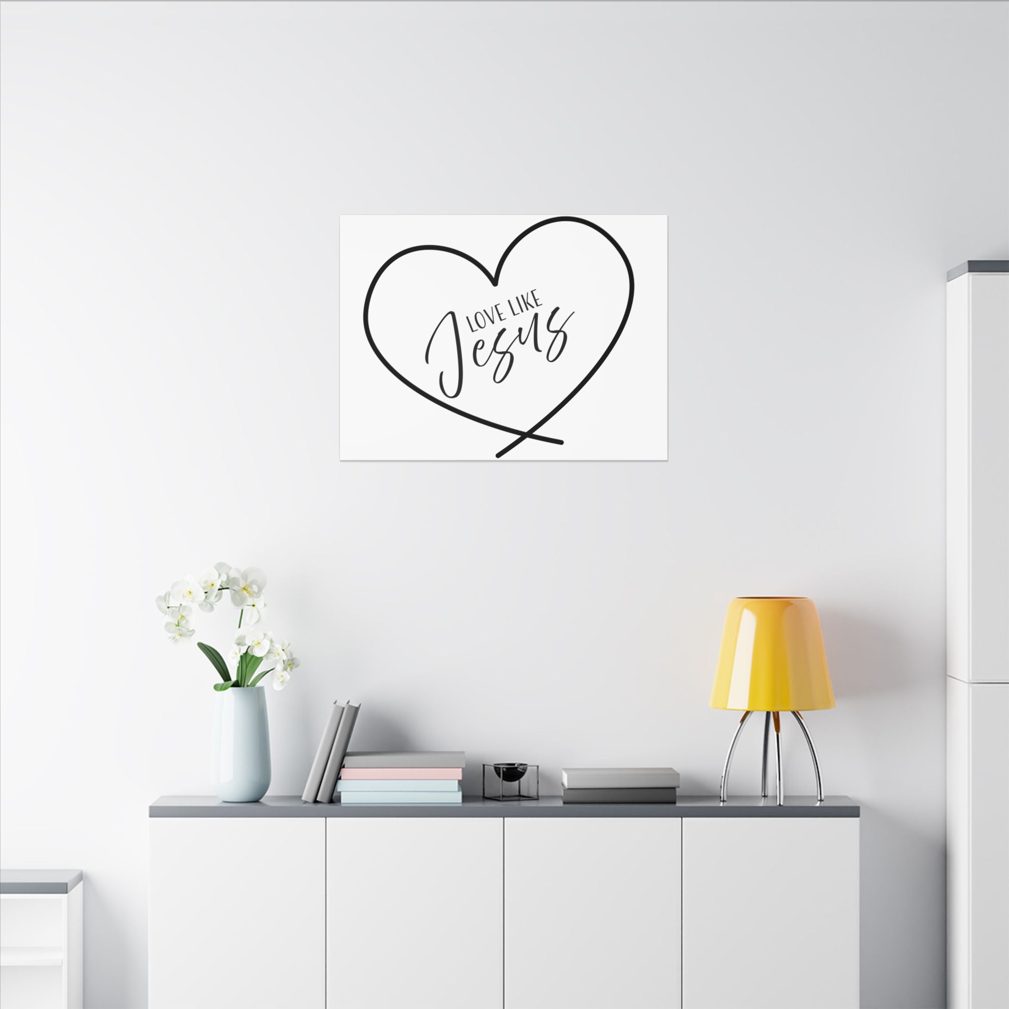 Canvas Wall Art: Inspirational - Love Like Jesus