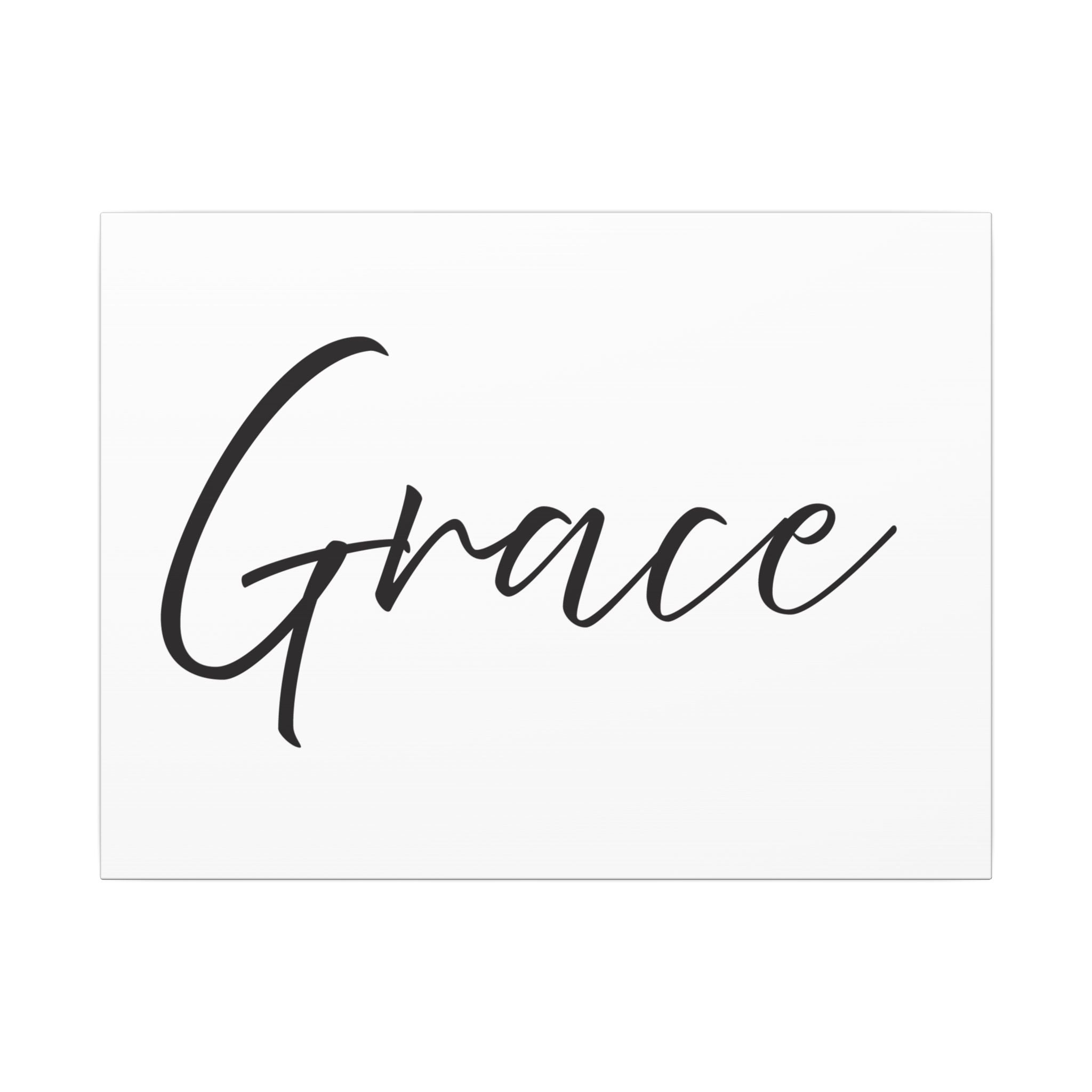 Canvas Wall Art: Inspirational - Grace