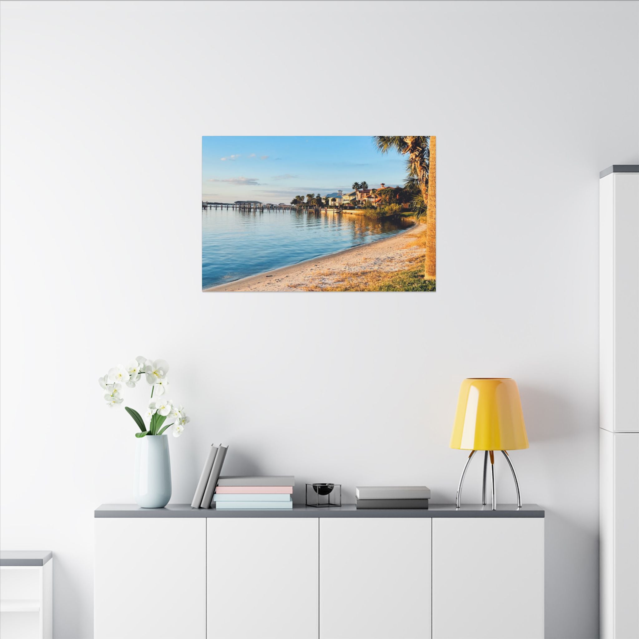 Canvas Print: Halifax River View from Fortunato Park