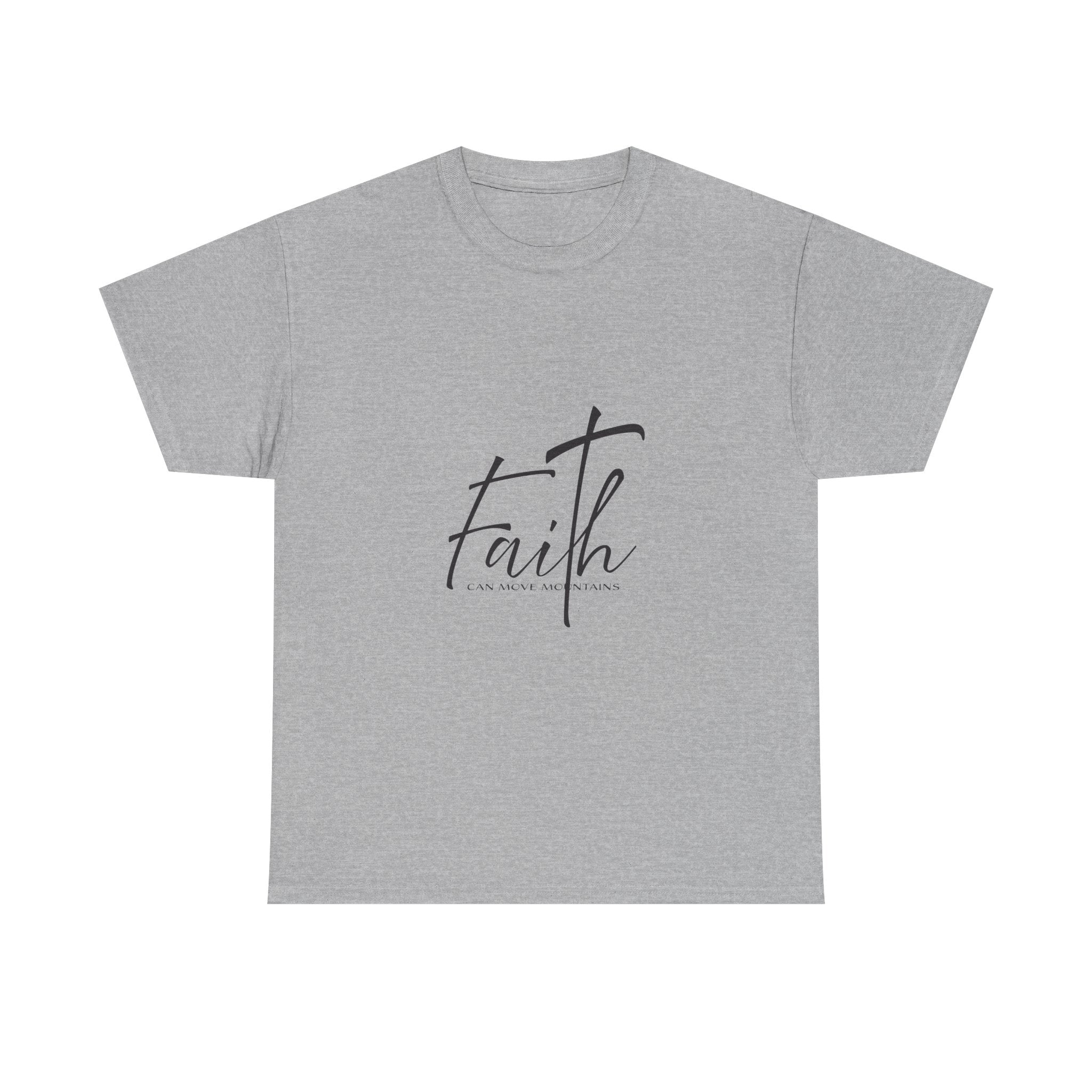 Teeshirt: Inspirational - Faith can move mountains