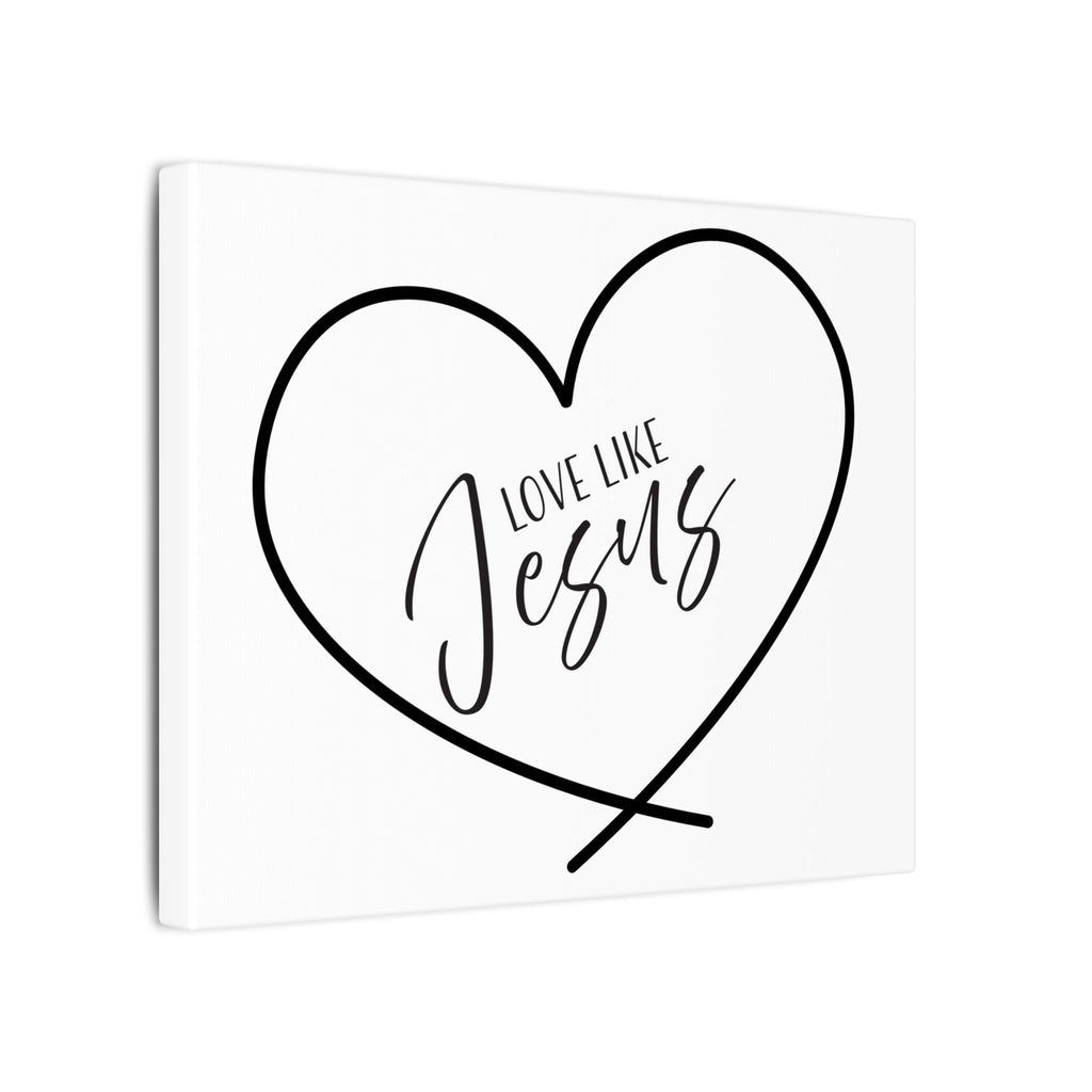 Canvas Wall Art: Inspirational - Love Like Jesus
