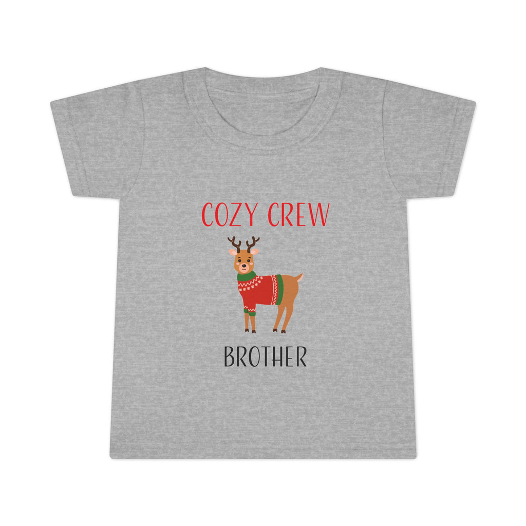 Teeshirt: Cozy Crew Reindeer Brother (Toddler)