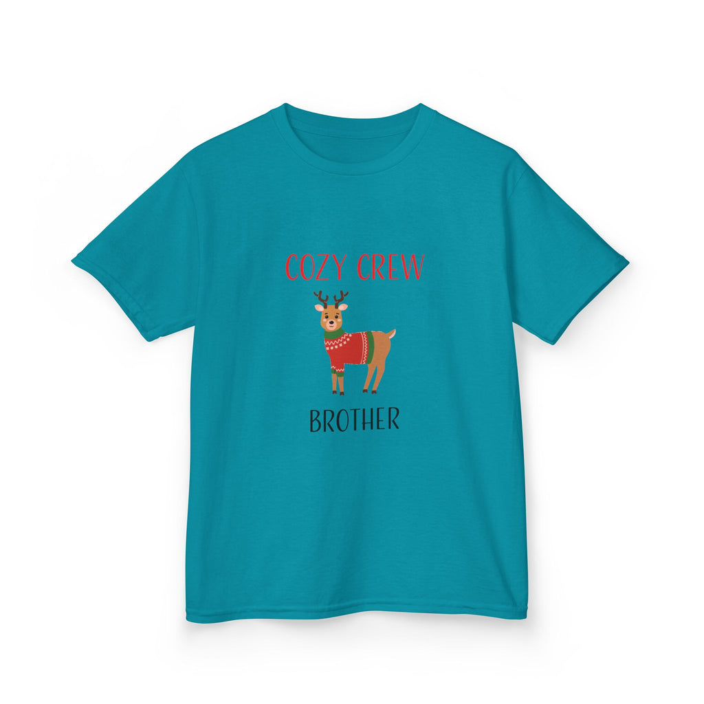 Teeshirt: Cozy Crew Reindeer Brother (Kids)