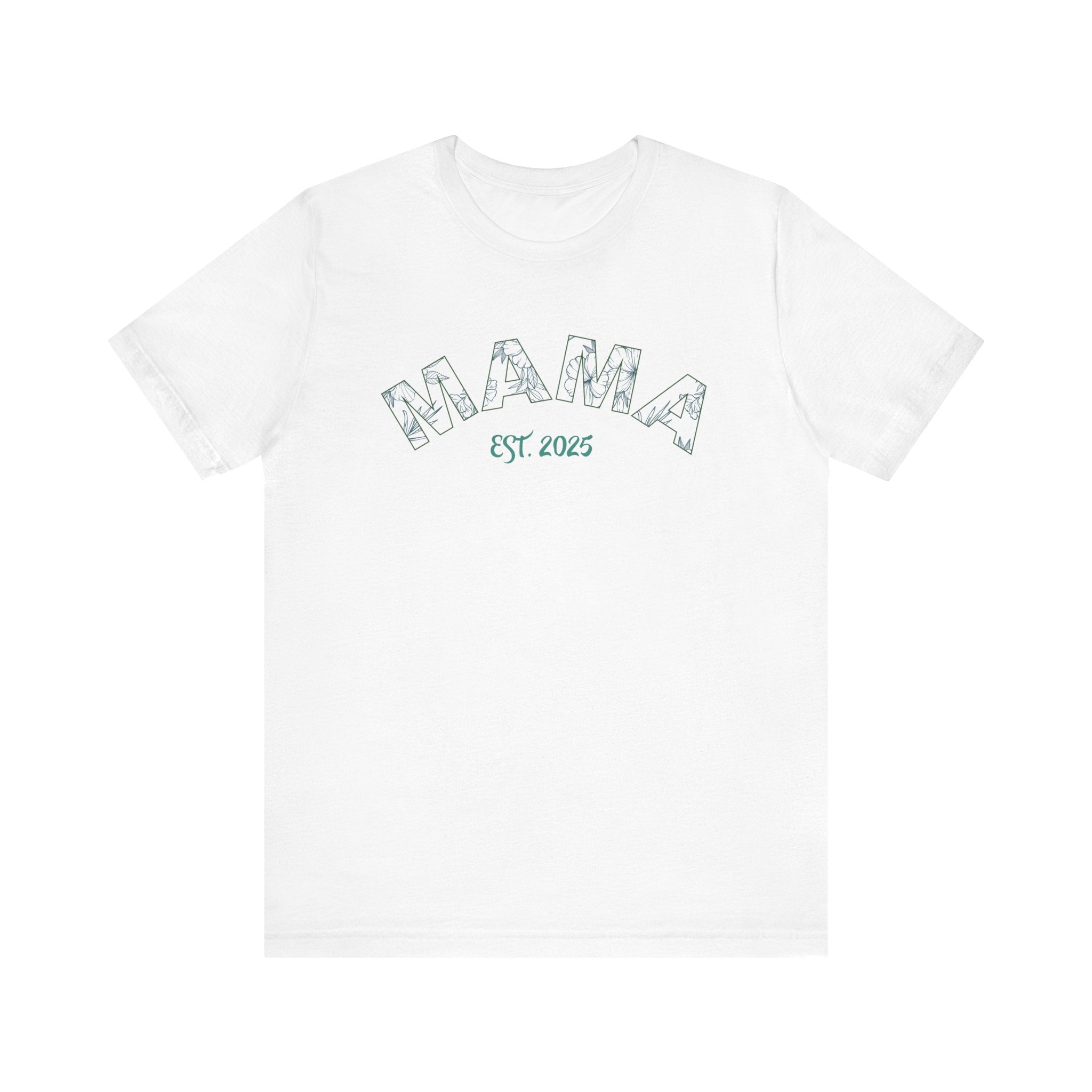 Teeshirt: Mama EST. 2025 - Green Logo