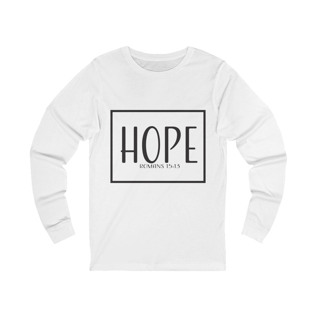 Long Sleeve Teeshirt: Inspirational -  Hope