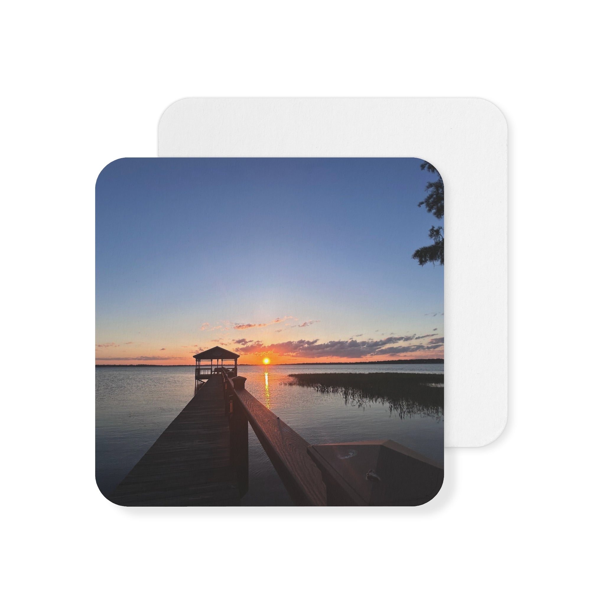 Coasters: Lake Minnehaha Sunset - (50, 100 pcs)