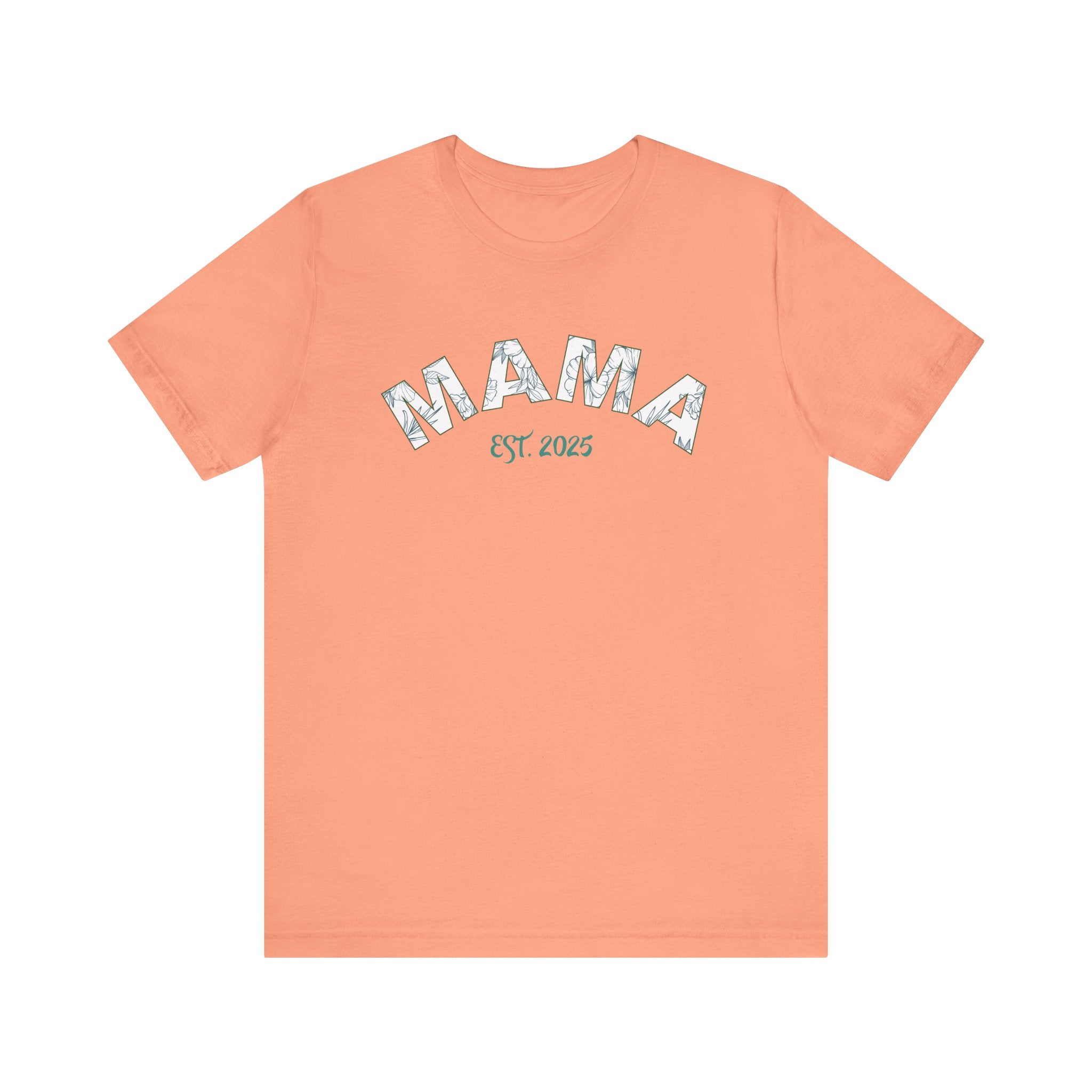 Teeshirt: Mama EST. 2025 - Green Logo
