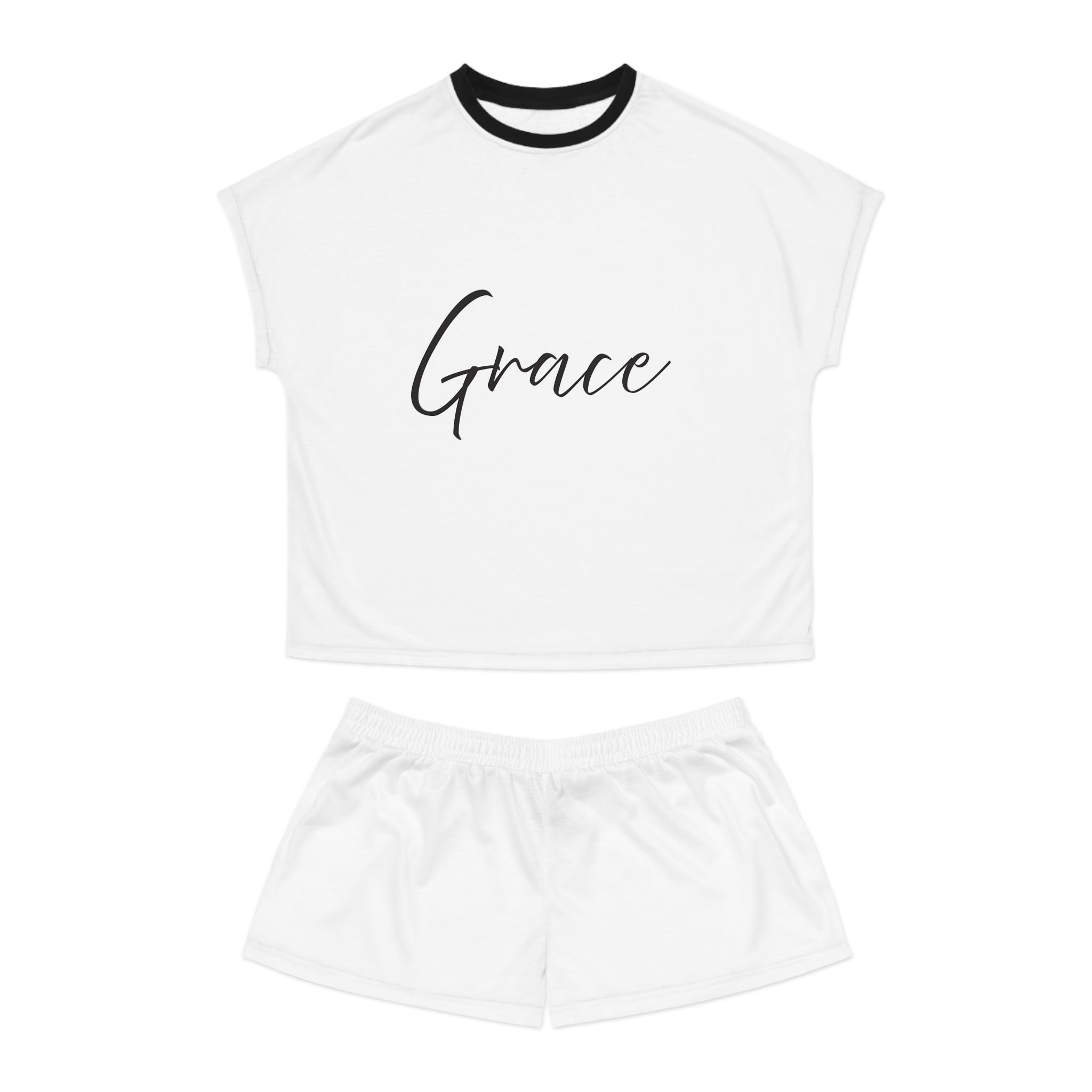 Short Pajama Set: Inspirational - Grace