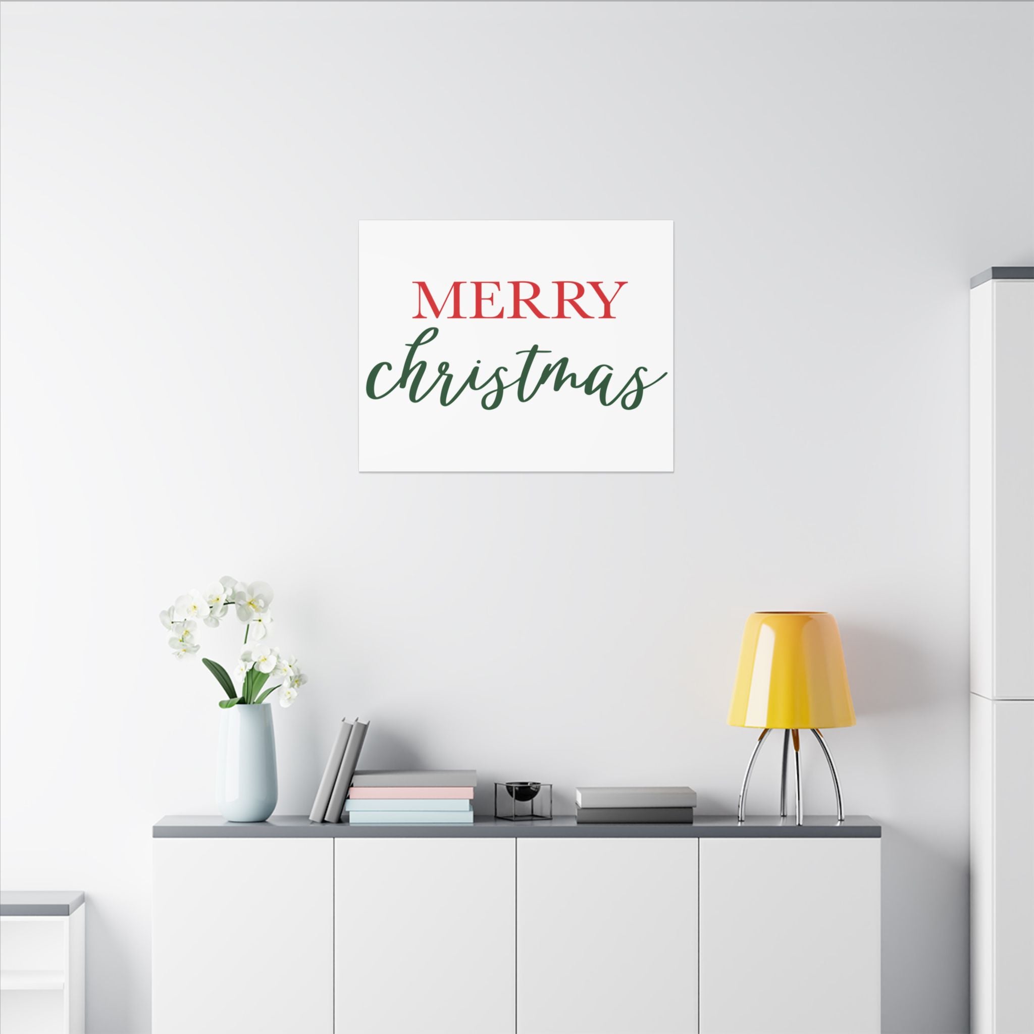 Canvas Wall Art: Holiday - Merry Christmas