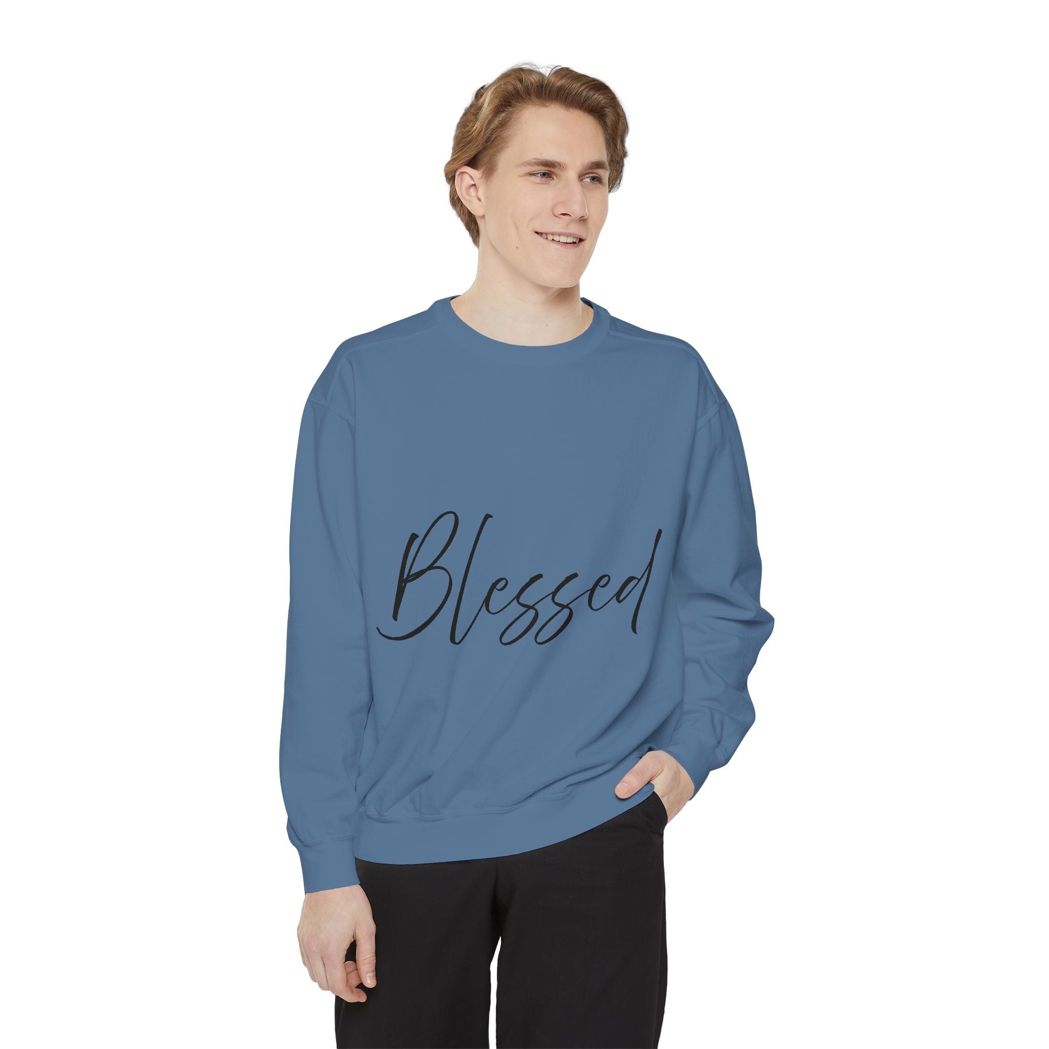 Sweatshirt: Inspirational - Blessed
