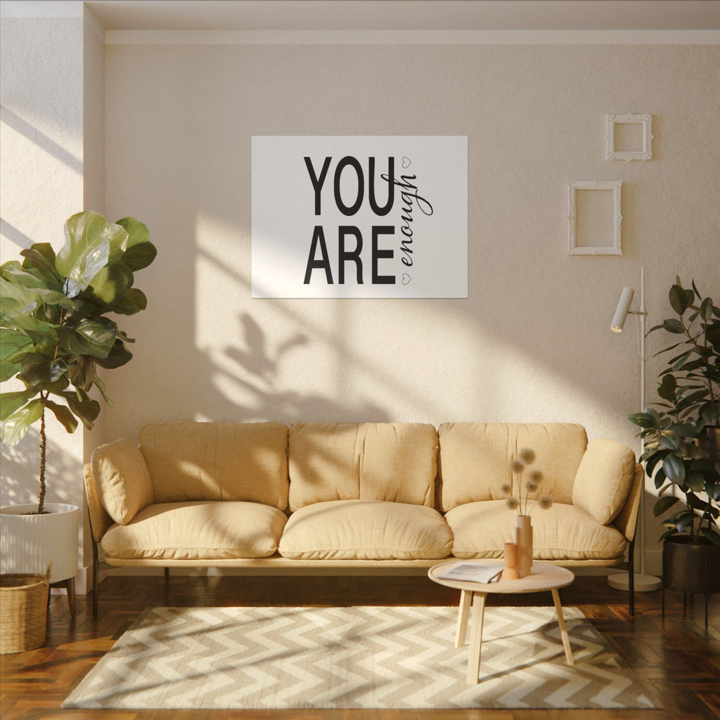 Canvas Wall Art:  Inspirational - You Are Enough