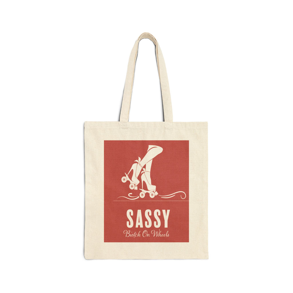 Tote Bag: Sassy Biotch On Wheels