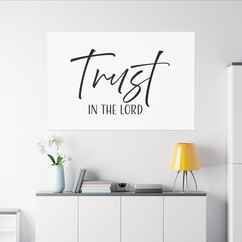 Canvas Wall Art:  Inspirational - Trust in the Lord