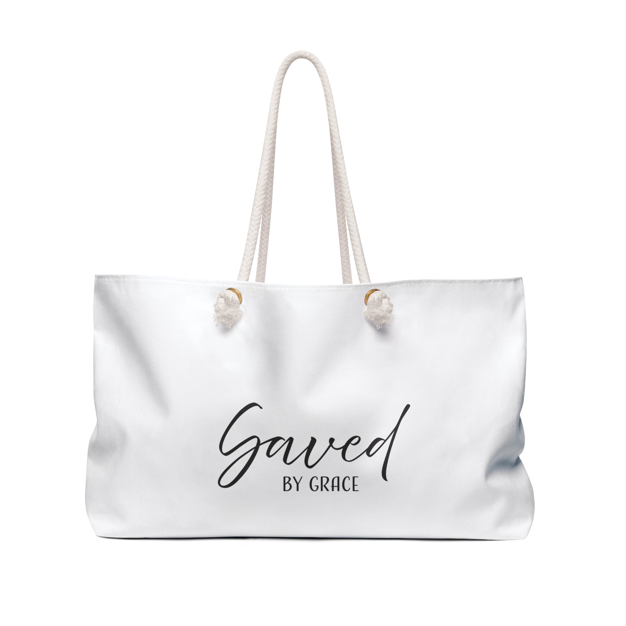Weekender Bag: Inspirational - Saved by Grace