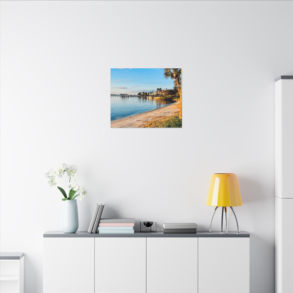 Canvas Print: Halifax River View from Fortunato Park