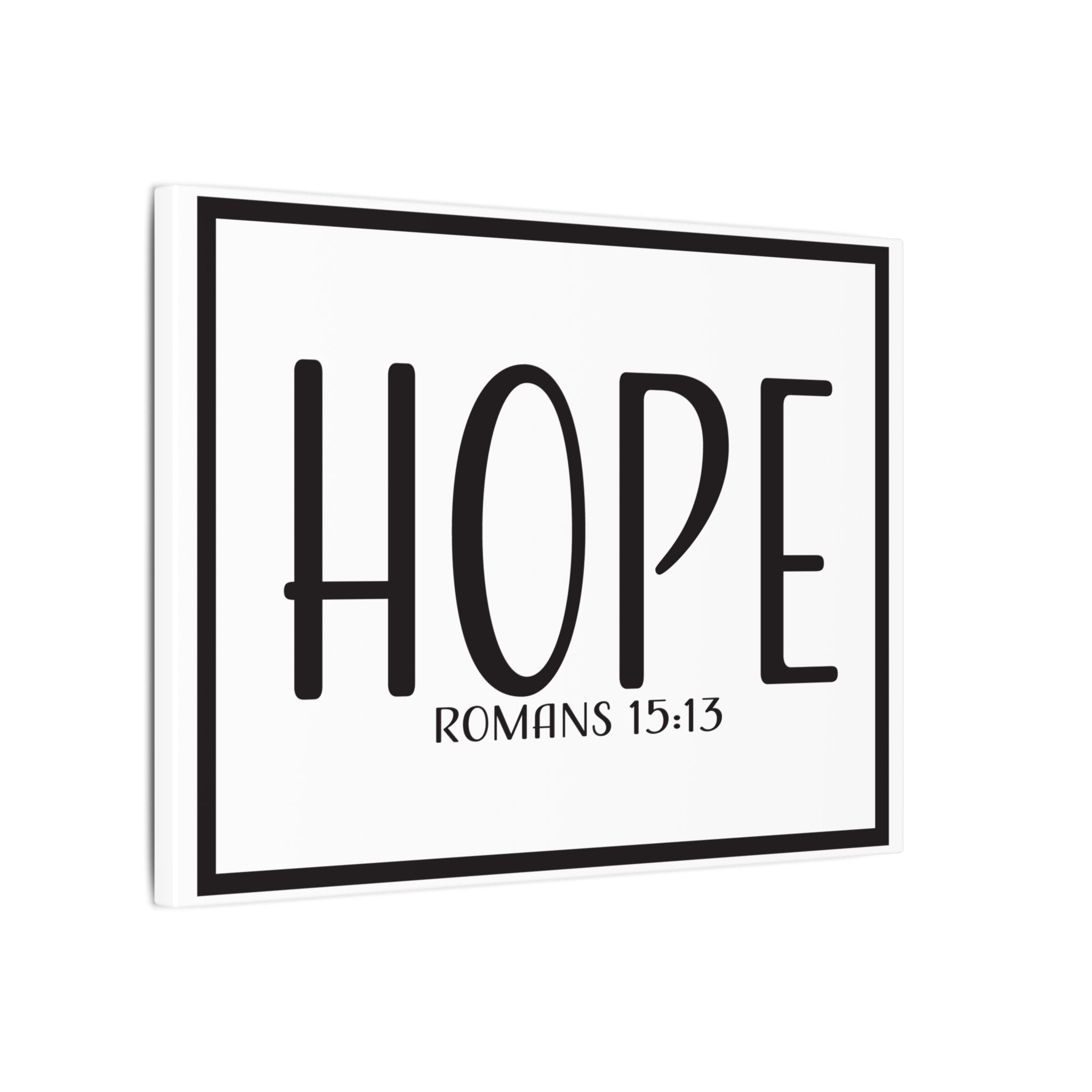 Canvas Wall Art:  Inspirational - Hope Romans 15:13