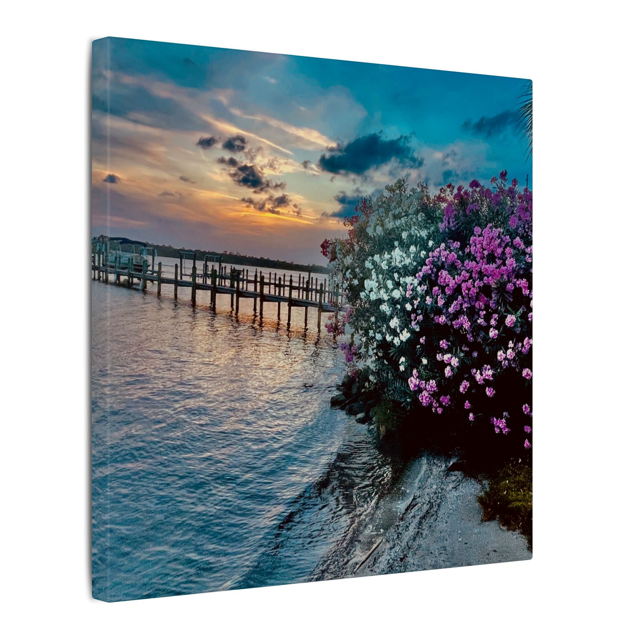 Canvas Print: Sunset on the Halifax River
