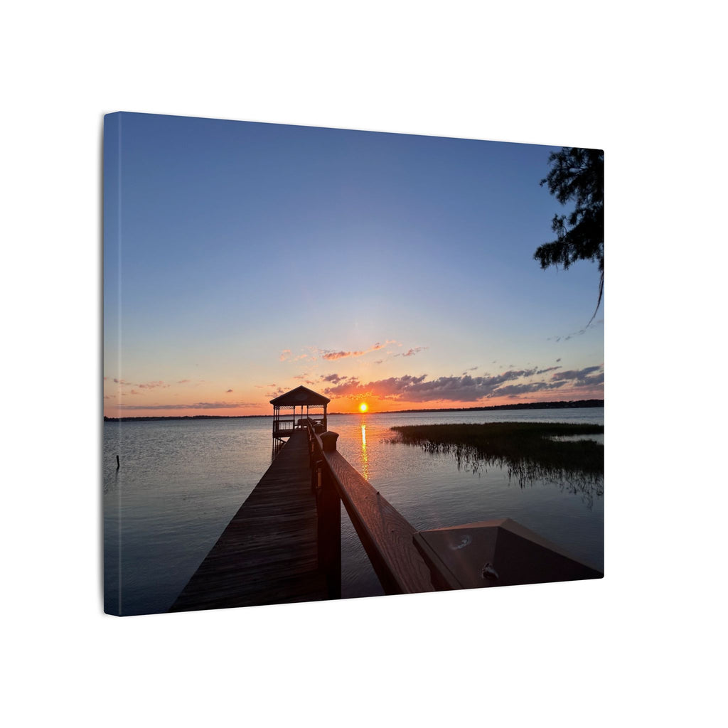 Canvas Print: Sunset on Lake Minnehaha