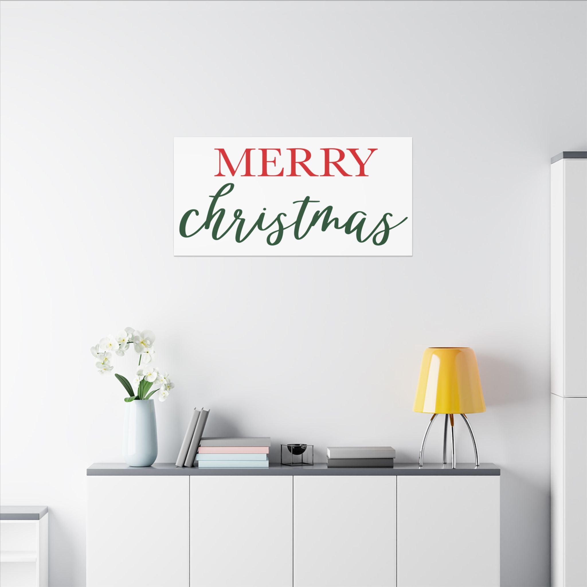Canvas Wall Art: Holiday - Merry Christmas