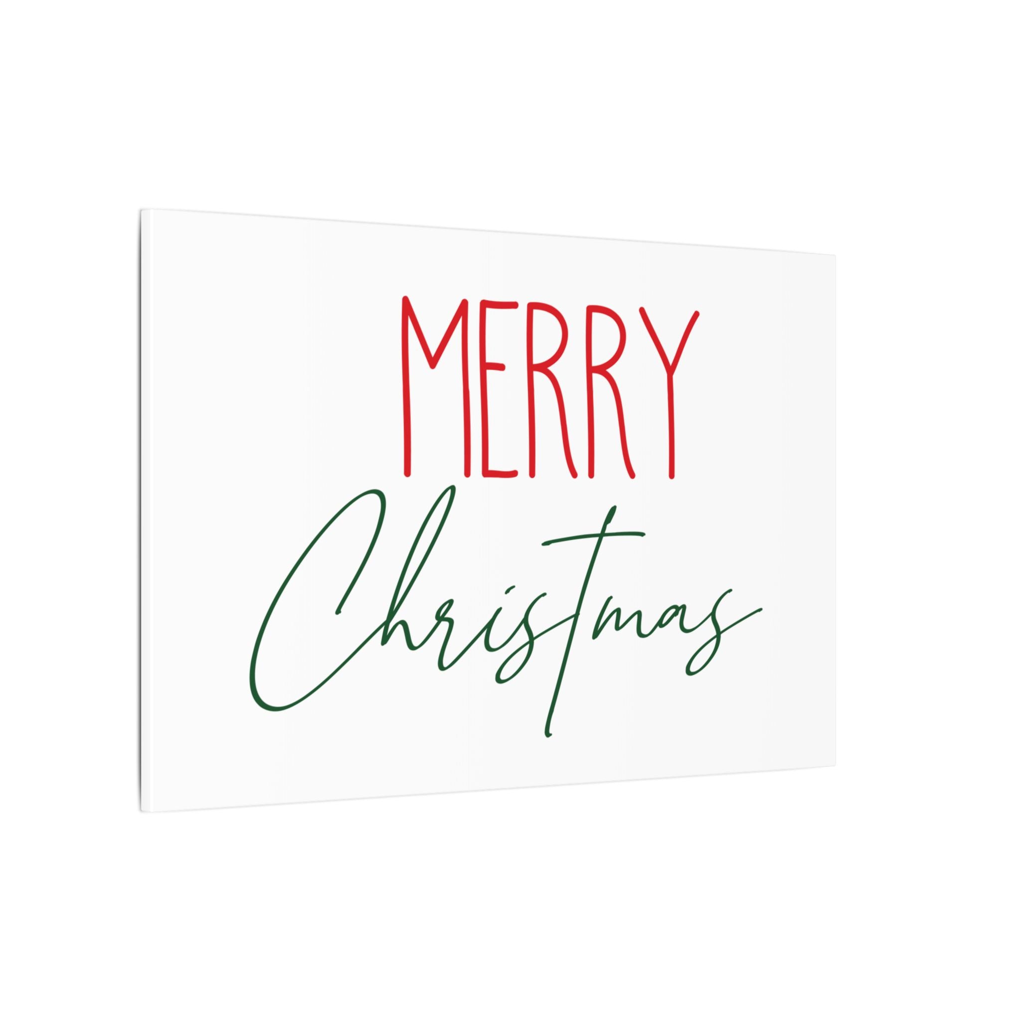 Canvas Wall Art: Holiday - Merry Christmas