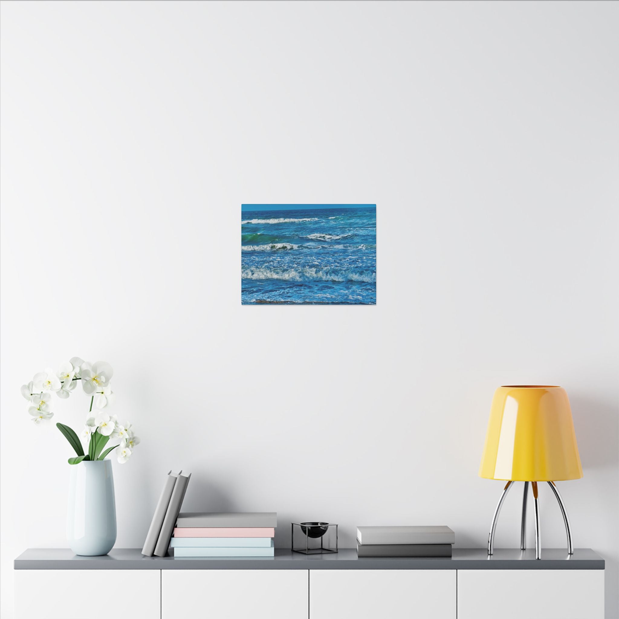 Canvas Print: Ocean Waves - Ormond-By-The Sea