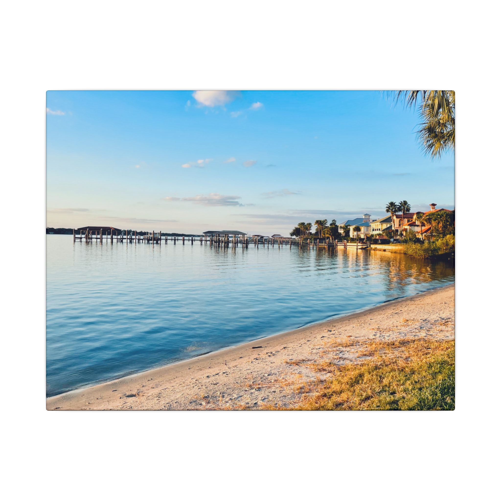 Canvas Print: Halifax River View from Fortunato Park
