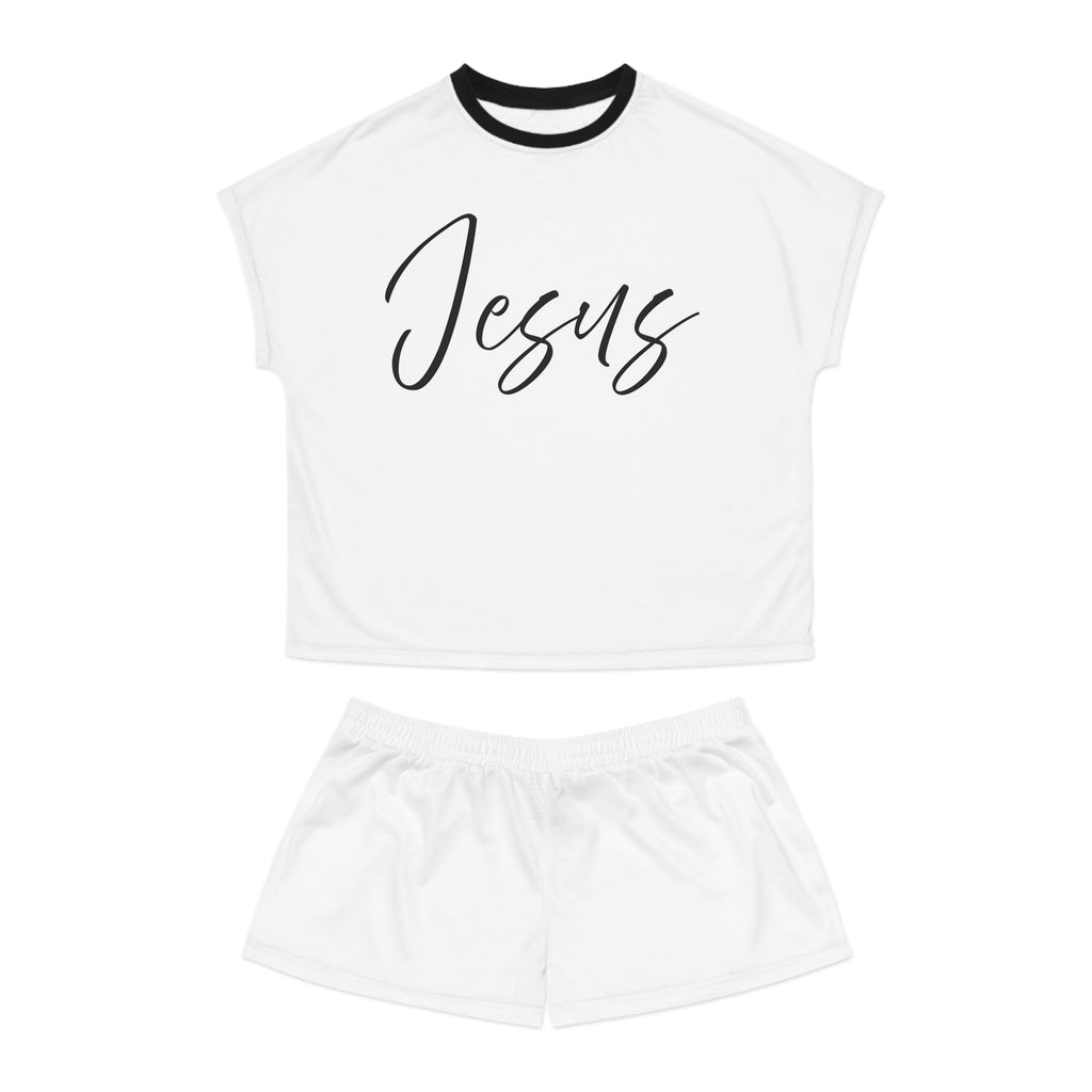 Short Pajama Set: Inspirational - Jesus