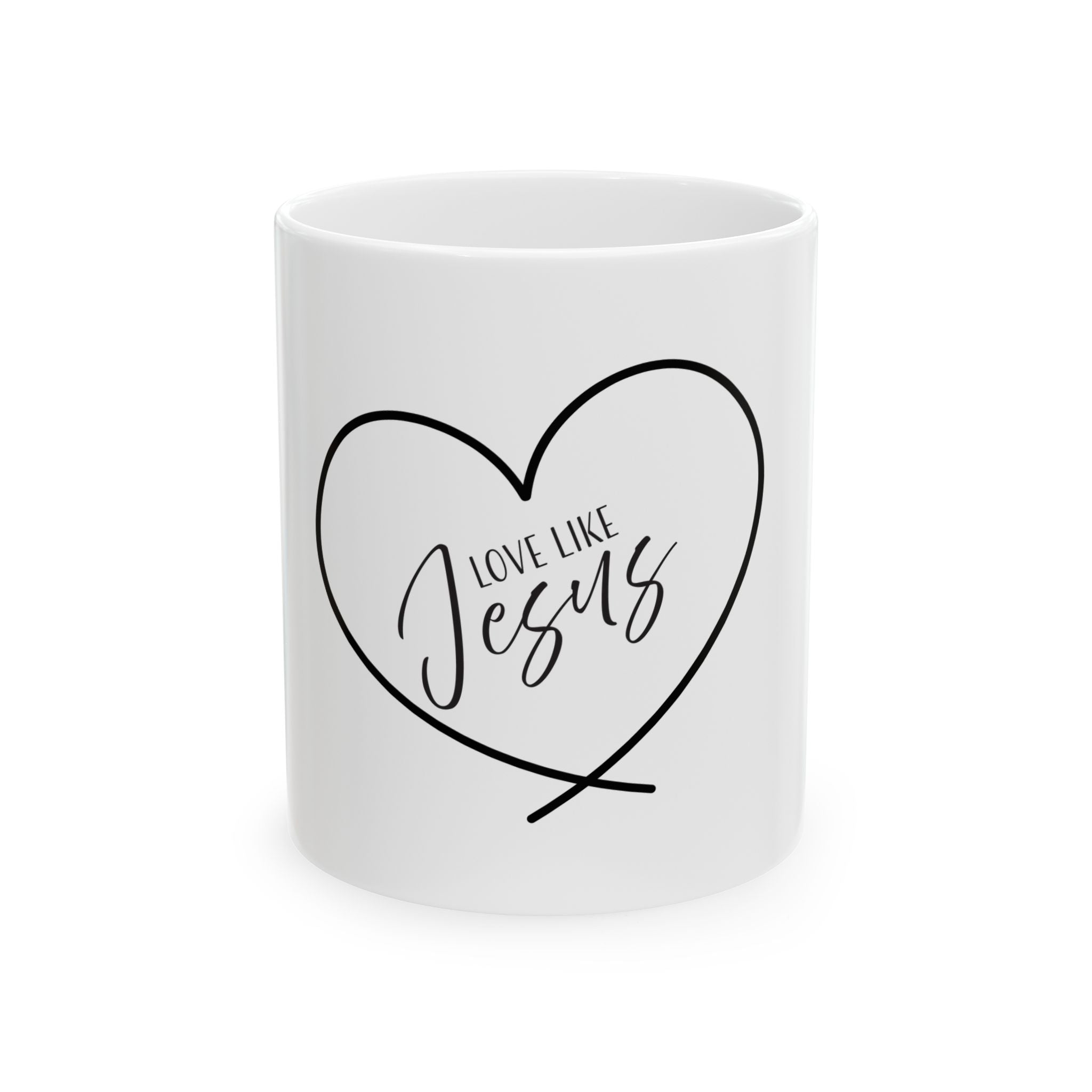 Ceramic Mug: Inspirational - Love Like Jesus