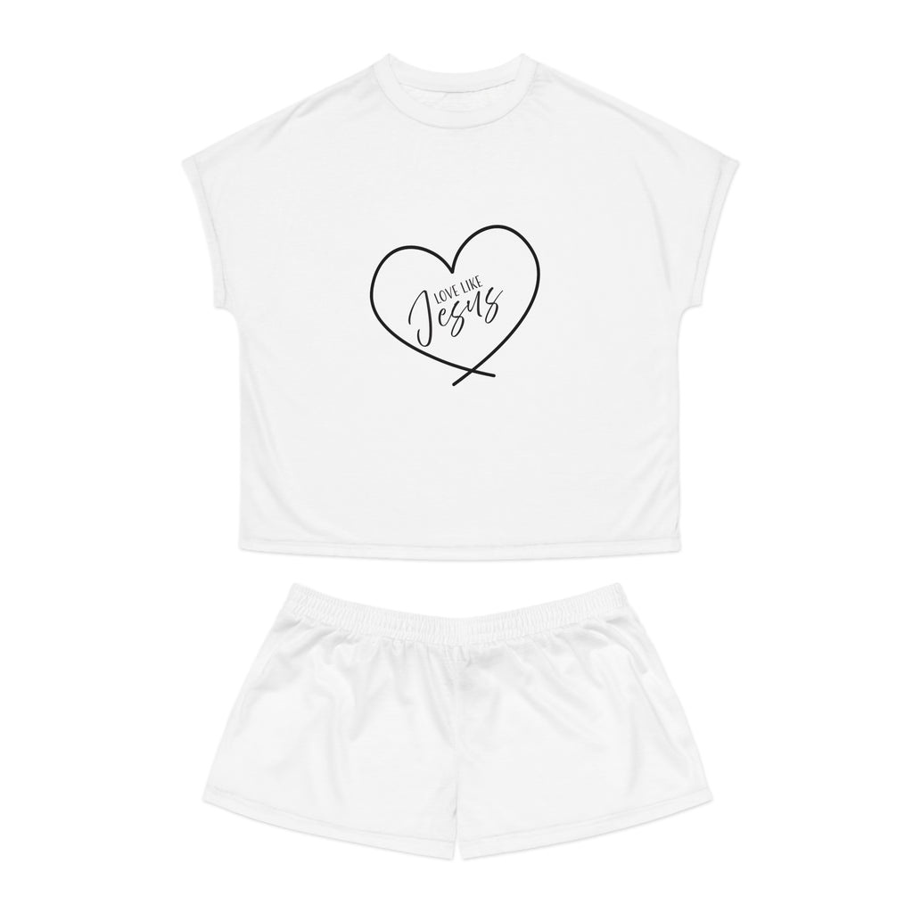 Short pajama set: Inspirational - Love Like Jesus