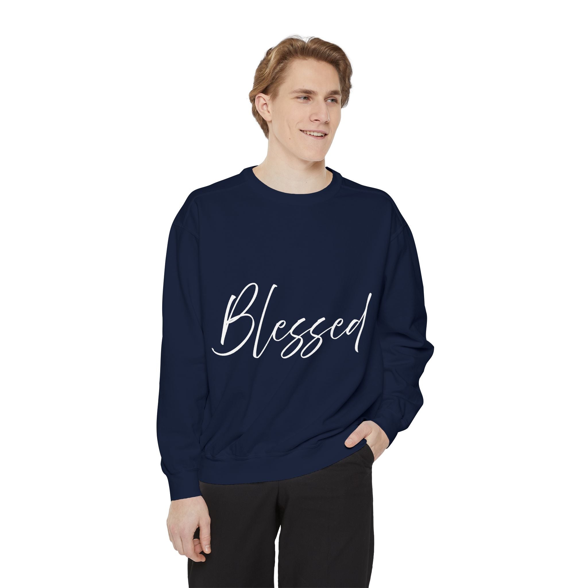 Sweatshirt: Inspirational - Blessed
