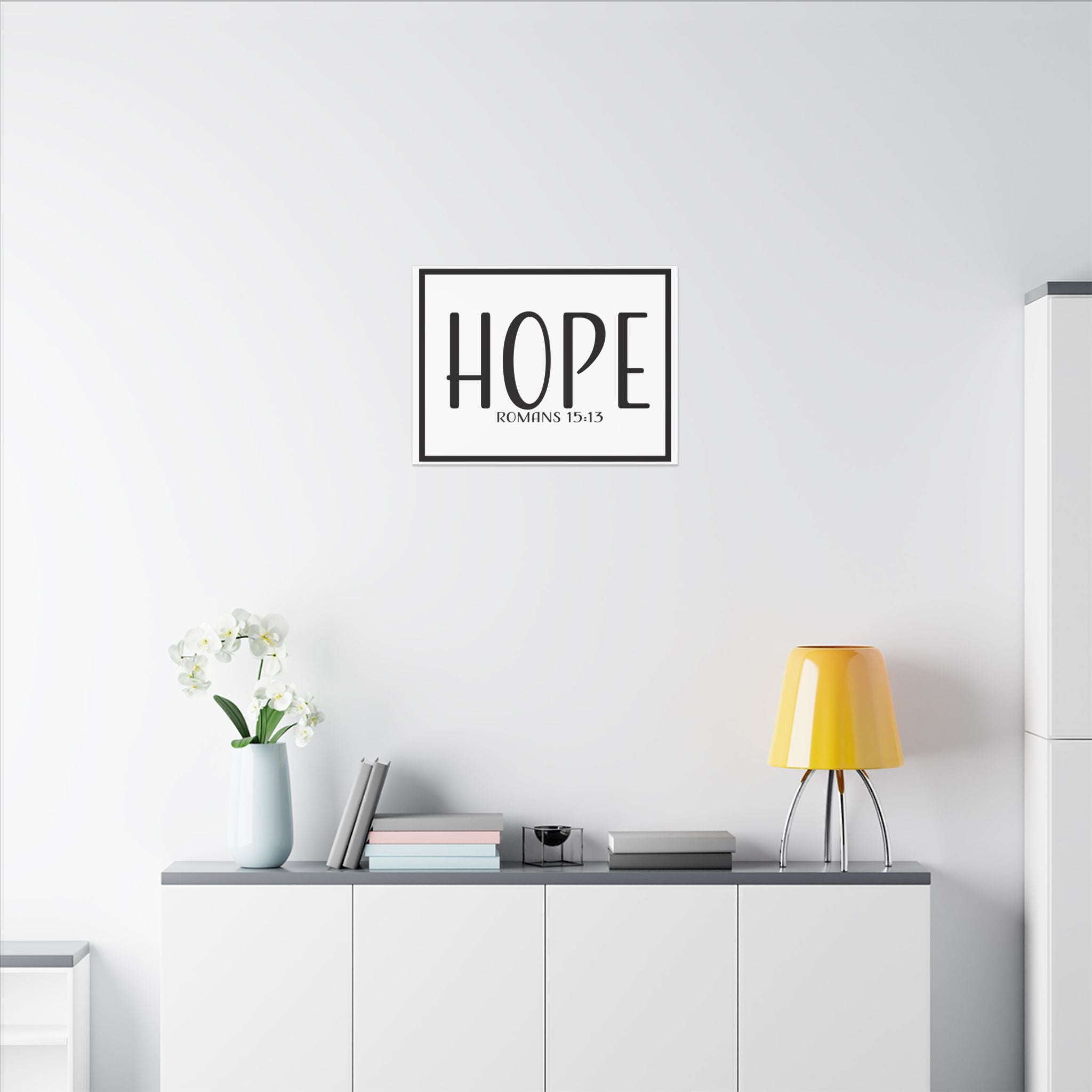 Canvas Wall Art:  Inspirational - Hope Romans 15:13