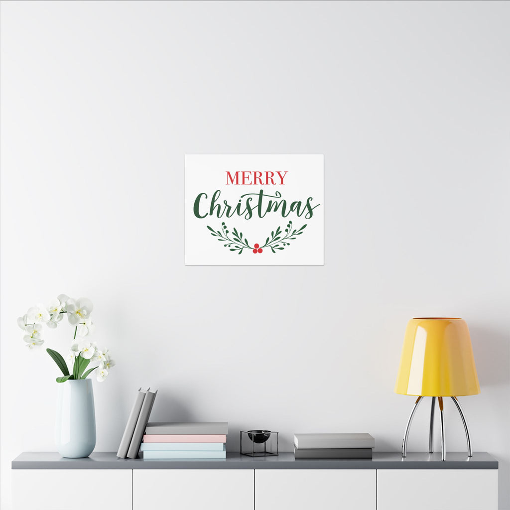 Canvas Wall Art: Holiday - Merry Christmas