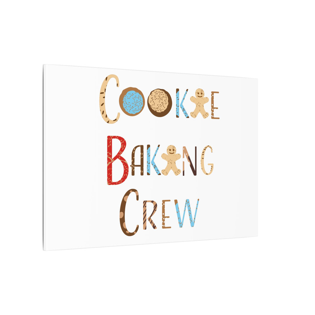 Canvas Wall Art: Cookie Baking Crew