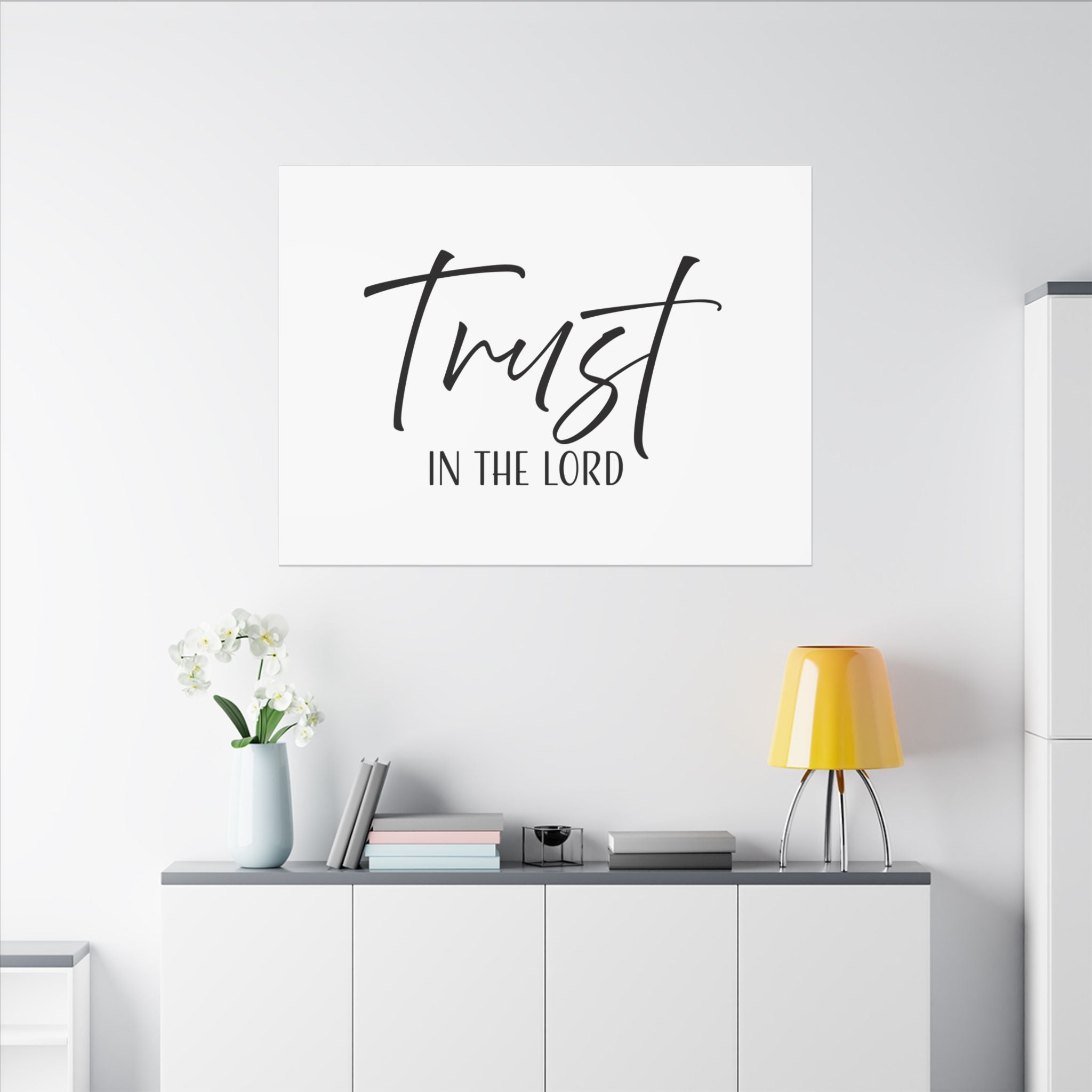 Canvas Wall Art:  Inspirational - Trust in the Lord