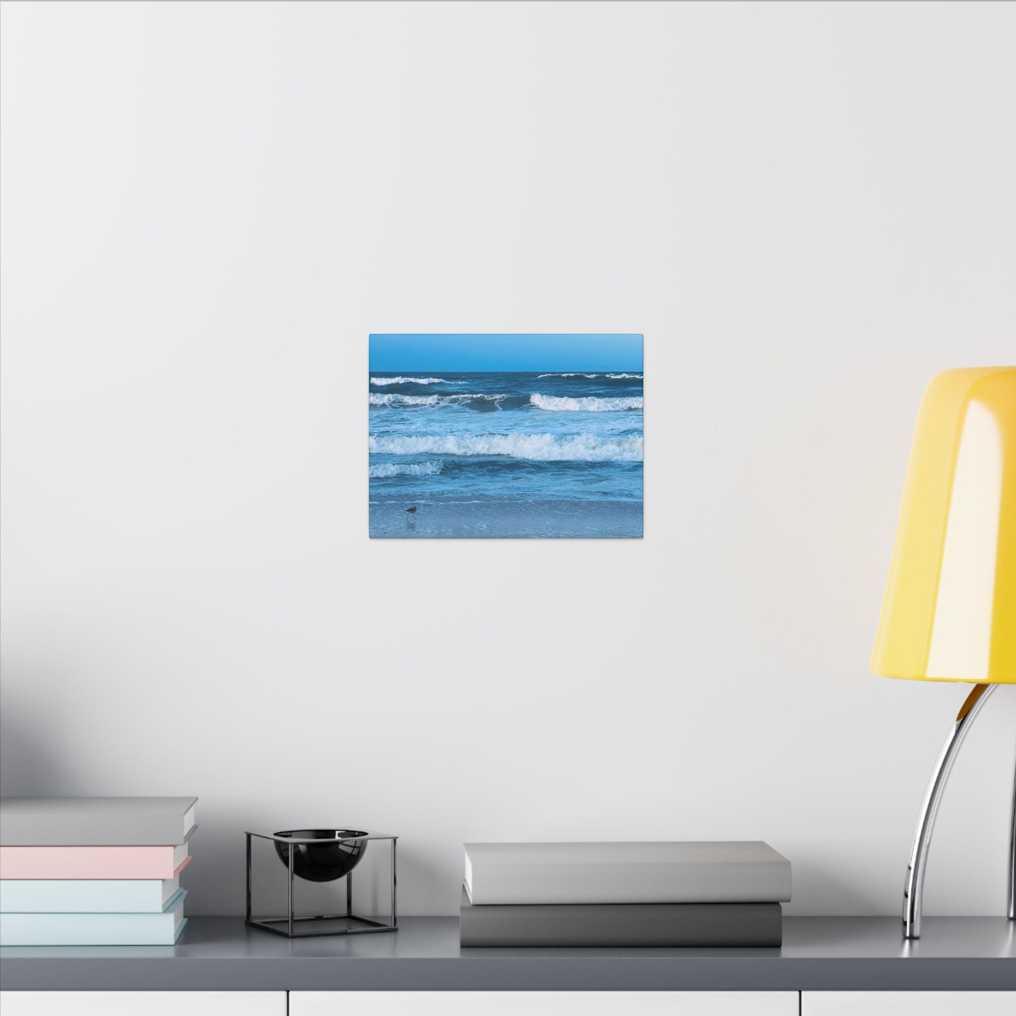 Canvas Print: Rolling Waves - Ormond-By-The-Sea
