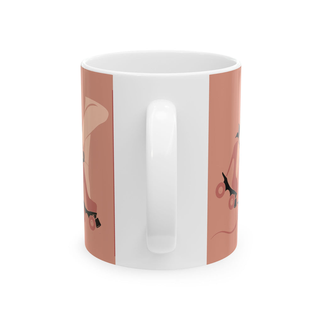 Ceramic Mug: Bold and Spicy Biotch on Wheels - (11oz, 15oz)