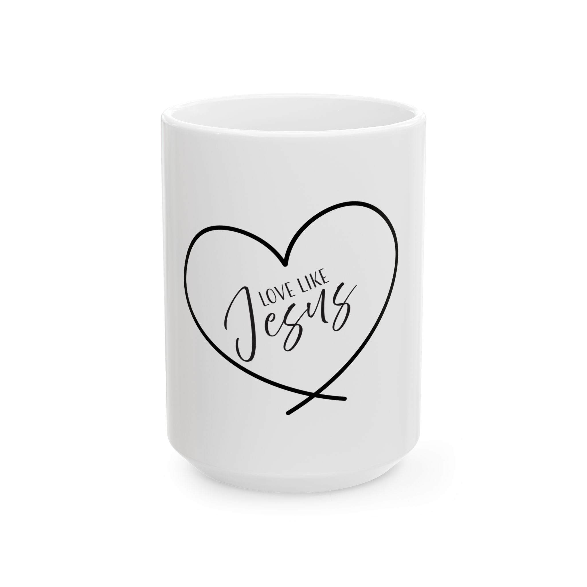Ceramic Mug: Inspirational - Love Like Jesus