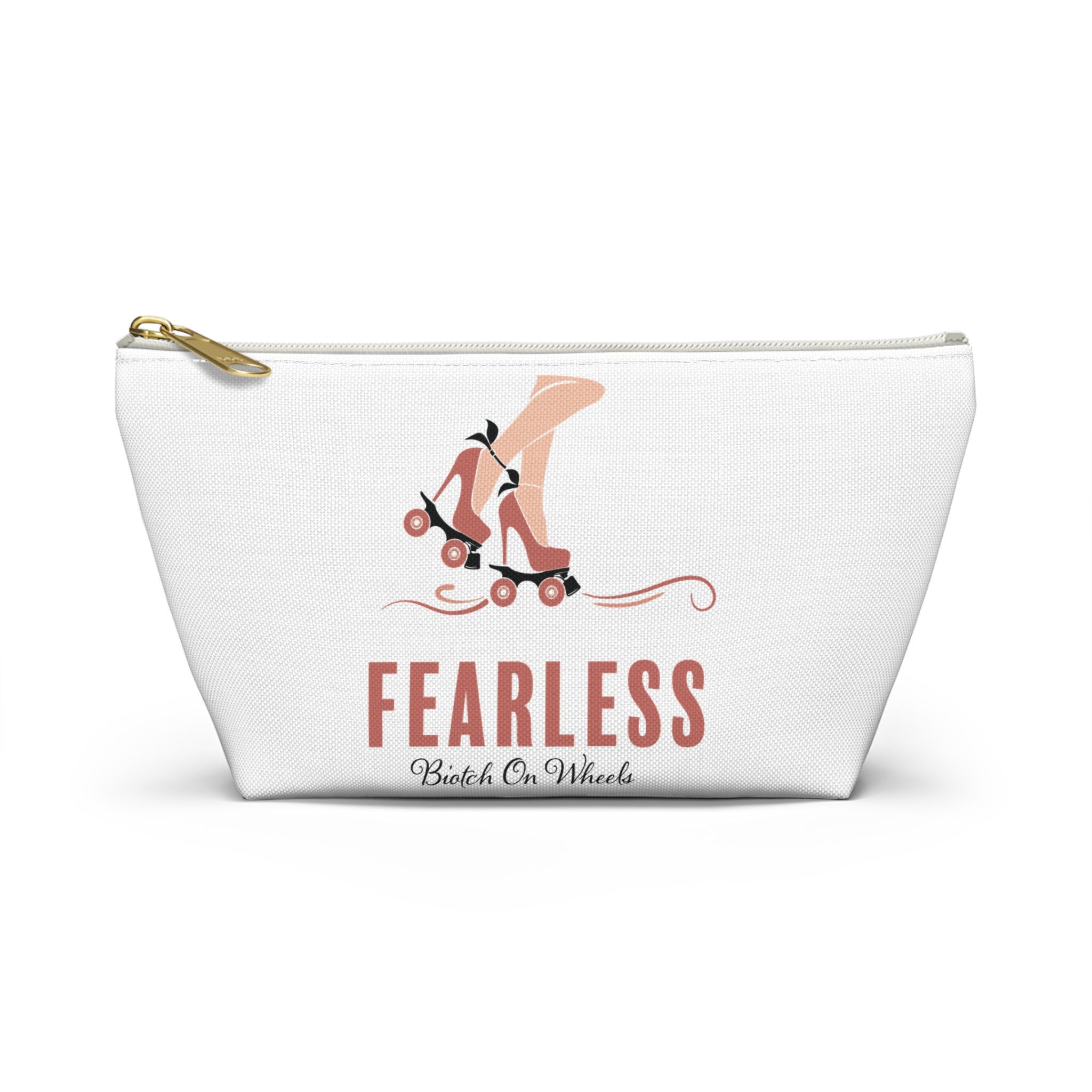 Make Up Bag: Fearless Biotch on Wheels (Color)