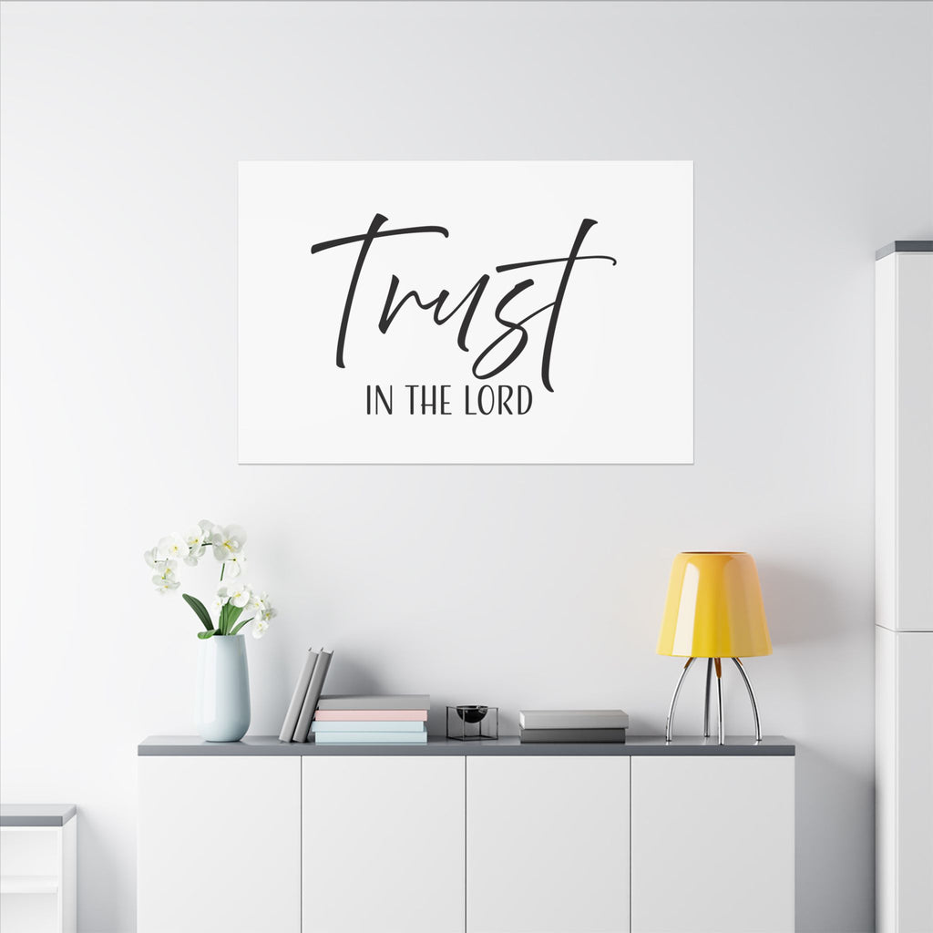 Canvas Wall Art:  Inspirational - Trust in the Lord