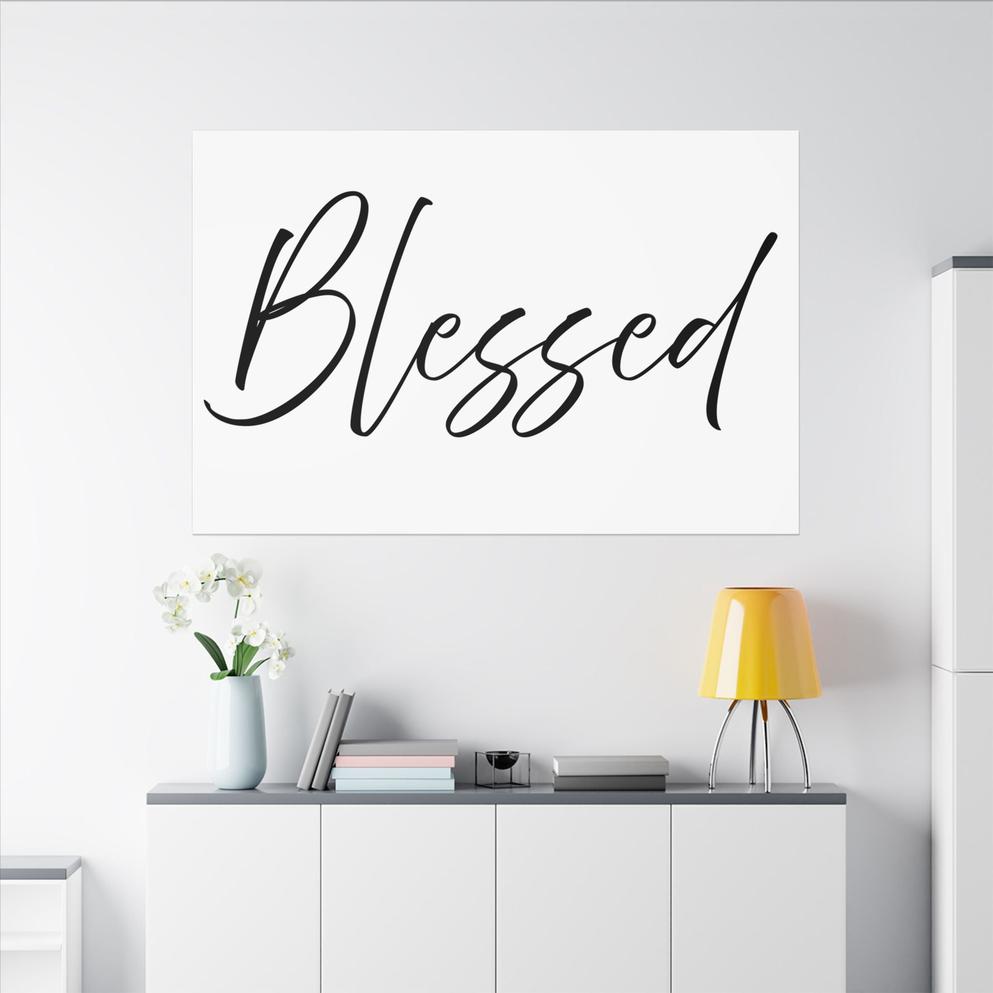 Canvas Wall Art:  Inspirational - Blessed